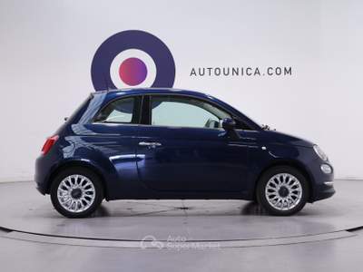 Fiat 500 1.2 EASYPOWER LOUNGE TETTO PANORAMA Blu/Azzurro usata Brescia
