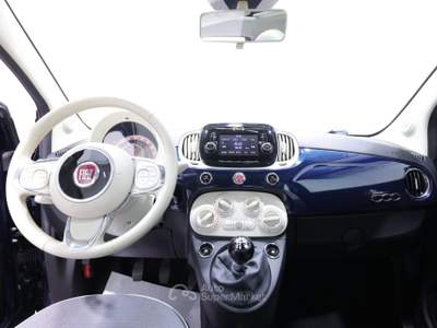 Fiat 500 1.2 EASYPOWER LOUNGE TETTO PANORAMA Blu/Azzurro usata Brescia