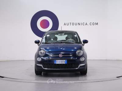 Fiat 500 1.2 EASYPOWER LOUNGE TETTO PANORAMA Blu/Azzurro usata Brescia