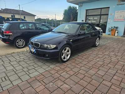 BMW Serie 3 320Ci Ci (2.2) cat Cabrio Blu/Azzurro usata Civitanova Marche