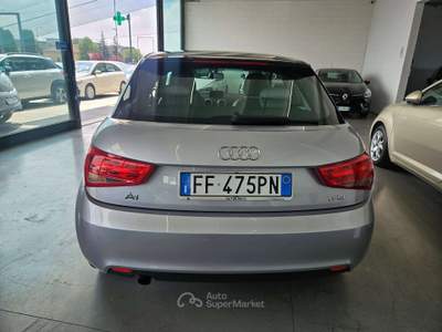 Audi A1 A1 I 2010 3p 1.2 tfsi S line edition NEOPATENTATI Argento usata Martinengo