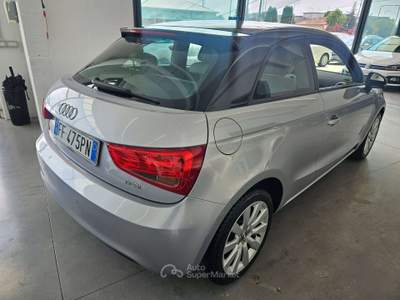 Audi A1 A1 I 2010 3p 1.2 tfsi S line edition NEOPATENTATI Argento usata Martinengo