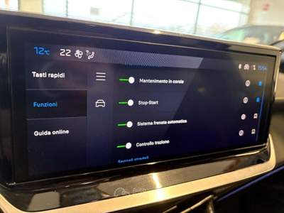 Peugeot 208 GT Hybrid 145 e-DCS6 SPOTICAR Nero usata Bagnaria Arsa