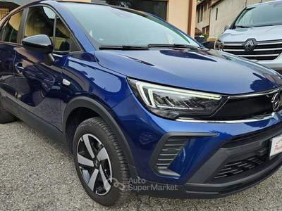 Opel Crossland 1.2 110 cv Blitz Edition Android & Apple CINGHIA DISTRIBUZIONE SOSTITUITA !! Blu/Azzurro usata Airuno