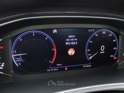 Volkswagen T-Roc VW T-Roc 1.6 tdi *V. COCKPIT *BICOLORE *CAMERA Bianco usata Monteroni di Lecce