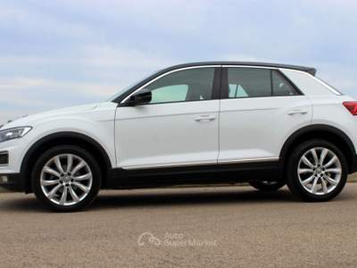 Volkswagen T-Roc VW T-Roc 1.6 tdi *V. COCKPIT *BICOLORE *CAMERA Bianco usata Monteroni di Lecce