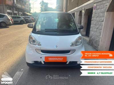 Smart ForTwo fortwo 1000 52 kW MHD coupï¿½ passion Bianco usata Cologno Monzese