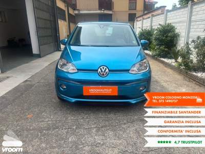 Volkswagen up! 1.0 5p. move up! BlueMotion Technology Blu/Azzurro usata Cologno Monzese