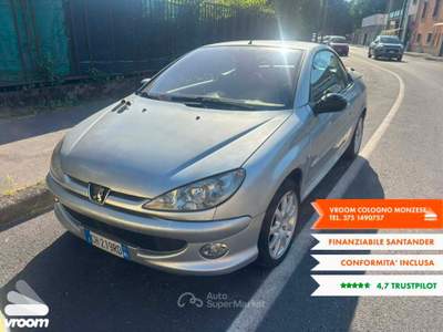 Peugeot 206 1.6 16V CC Grigio usata Cologno Monzese