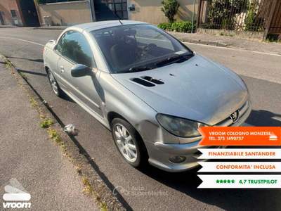 Peugeot 206 1.6 16V CC Grigio usata Cologno Monzese