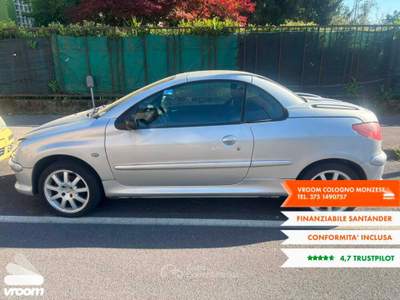 Peugeot 206 1.6 16V CC Grigio usata Cologno Monzese
