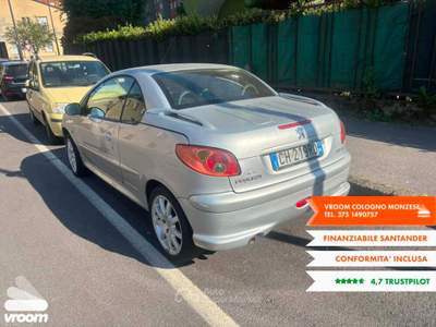 Peugeot 206 1.6 16V CC Grigio usata Cologno Monzese
