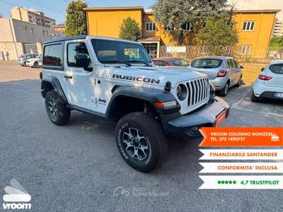 Jeep Wrangler Wrangler 2.2 Mjt II Rubicon Bianco usata Cologno Monzese