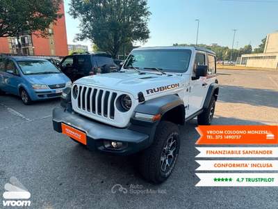 Jeep Wrangler Wrangler 2.2 Mjt II Rubicon Bianco usata Cologno Monzese