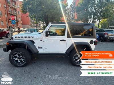 Jeep Wrangler Wrangler 2.2 Mjt II Rubicon Bianco usata Cologno Monzese