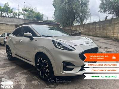 Ford Puma Puma 1.0 EcoBoost Hybrid 125 CV S&S ST-Line Giallo usata Firenze
