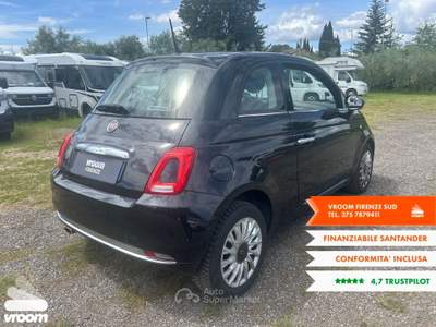 Fiat 500 500 1.2 Lounge Nero usata Firenze
