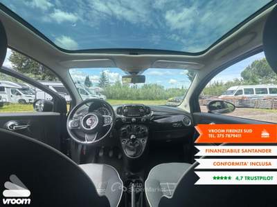 Fiat 500 500 1.2 Lounge Nero usata Firenze