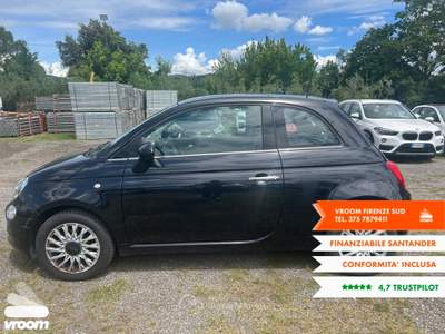 Fiat 500 500 1.2 Lounge Nero usata Firenze