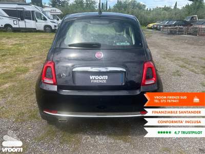 Fiat 500 500 1.2 Lounge Nero usata Firenze