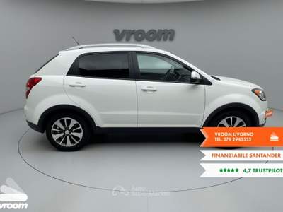 SsangYong Korando Korando 2.0 e-XDi 149 CV AWD MT Limited Edition Bianco usata Livorno