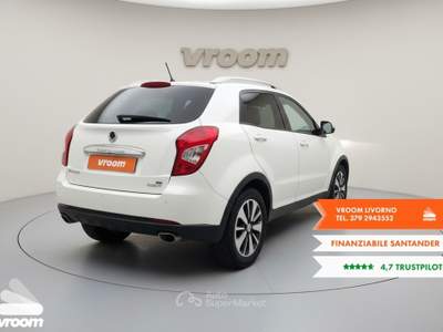 SsangYong Korando Korando 2.0 e-XDi 149 CV AWD MT Limited Edition Bianco usata Livorno