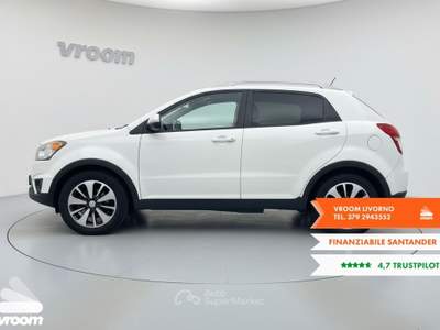 SsangYong Korando Korando 2.0 e-XDi 149 CV AWD MT Limited Edition Bianco usata Livorno
