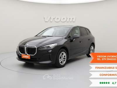 BMW Serie 2 218i 218i Active Tourer Nero usata Livorno