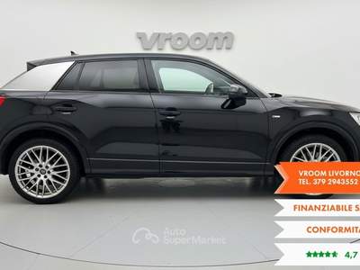 Audi Q2 Q2 40 TFSI quattro S tronic Identity Black Nero usata Livorno