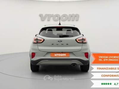 Ford Puma Puma 1.0 EcoBoost Hybrid 125 CV S&S aut. Titanium Grigio usata Livorno