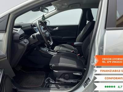 Ford Puma Puma 1.0 EcoBoost Hybrid 125 CV S&S aut. Titanium Grigio usata Livorno