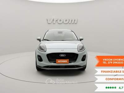Ford Puma Puma 1.0 EcoBoost Hybrid 125 CV S&S aut. Titanium Grigio usata Livorno