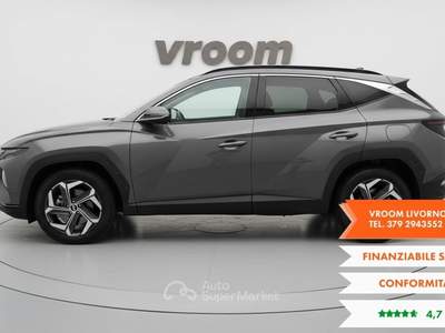 Hyundai Tucson Tucson 1.6 HEV aut. Exellence Grigio usata Livorno