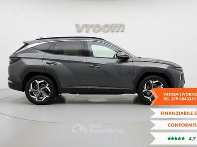 Hyundai Tucson Tucson 1.6 HEV aut. Exellence Grigio usata Livorno