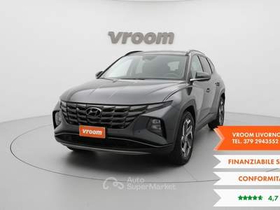 Hyundai Tucson Tucson 1.6 HEV aut. Exellence Grigio usata Livorno