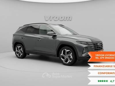 Hyundai Tucson Tucson 1.6 HEV aut. Exellence Grigio usata Livorno