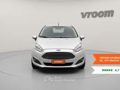 Ford Fiesta Fiesta 1.2 60CV 5 porte Titanium Grigio usata Livorno
