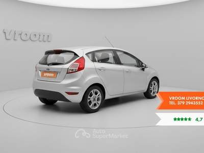 Ford Fiesta Fiesta 1.2 60CV 5 porte Titanium Grigio usata Livorno