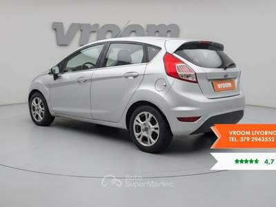 Ford Fiesta Fiesta 1.2 60CV 5 porte Titanium Grigio usata Livorno