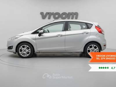 Ford Fiesta Fiesta 1.2 60CV 5 porte Titanium Grigio usata Livorno