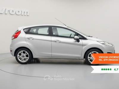 Ford Fiesta Fiesta 1.2 60CV 5 porte Titanium Grigio usata Livorno