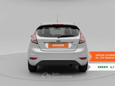 Ford Fiesta Fiesta 1.2 60CV 5 porte Titanium Grigio usata Livorno