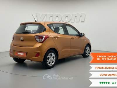 Hyundai i10 i10 1.0 MPI Sound Edition Oro usata Livorno