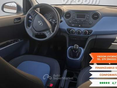 Hyundai i10 i10 1.0 MPI Sound Edition Oro usata Livorno