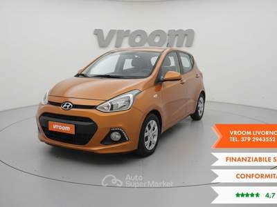 Hyundai i10 i10 1.0 MPI Sound Edition Oro usata Livorno