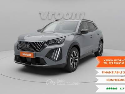 Peugeot 2008 2008 PureTech 100 S&S Active Grigio usata Livorno