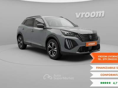 Peugeot 2008 2008 PureTech 100 S&S Active Grigio usata Livorno