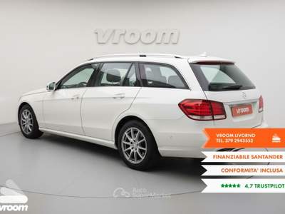 Mercedes-Benz Classe E E 200 BlueTEC S.W. Premium Bianco usata Livorno