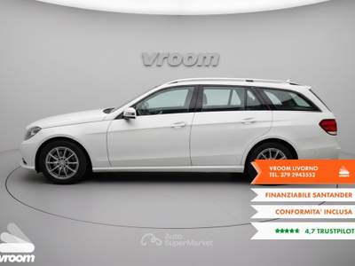 Mercedes-Benz Classe E E 200 BlueTEC S.W. Premium Bianco usata Livorno
