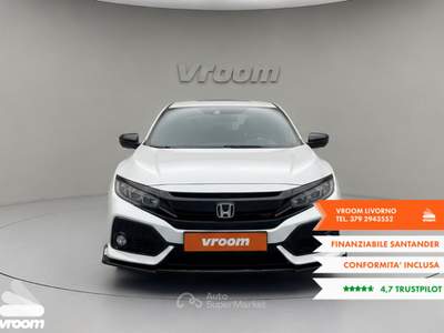 Honda Civic Civic 1.0T 5 porte Elegance Navi Bianco usata Livorno